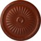 Ekena Millwork Juniper Ceiling Medallion (Fits Canopies up to 7"), Hand-Painted Firebrick, 36"OD x 1 1/2"P CM36JUFIF - alternate 1